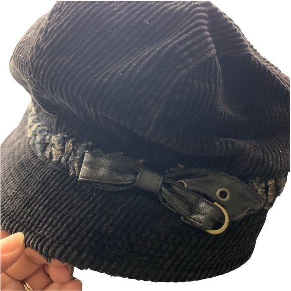 University Cal Berkeley Corduroy Paige Boy Hat Rare One Size Lined 12PE - Picture 2 of 7